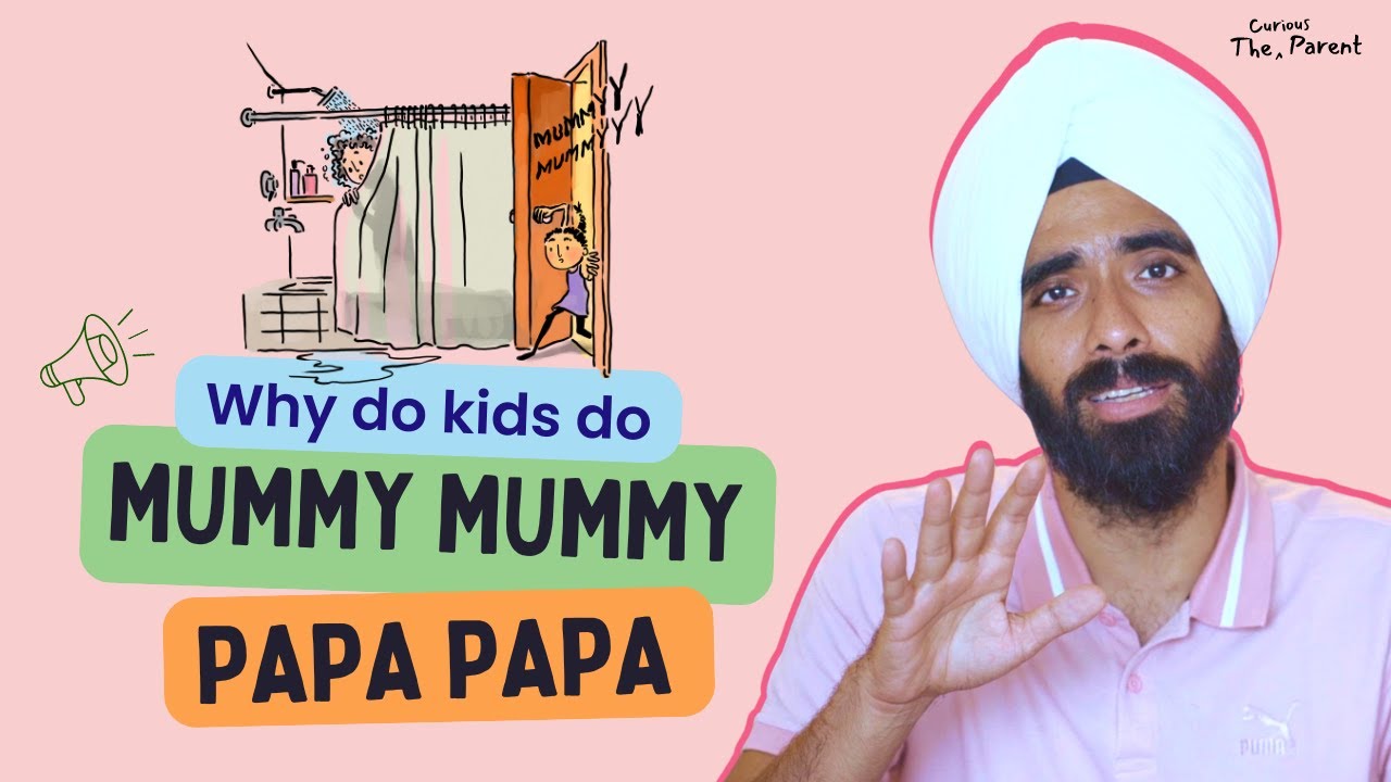 WHY do young kids keep calling MOM MOM, DAD DAD at home?