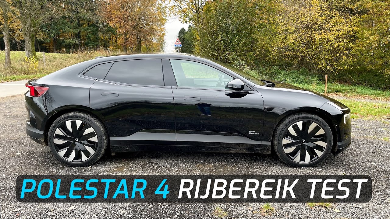 POLESTAR 4 LONG RANGE SINGLE MOTOR RIJBEREIK TEST EN SNELLAADTEST (stad, autosnelweg, gewestweg)