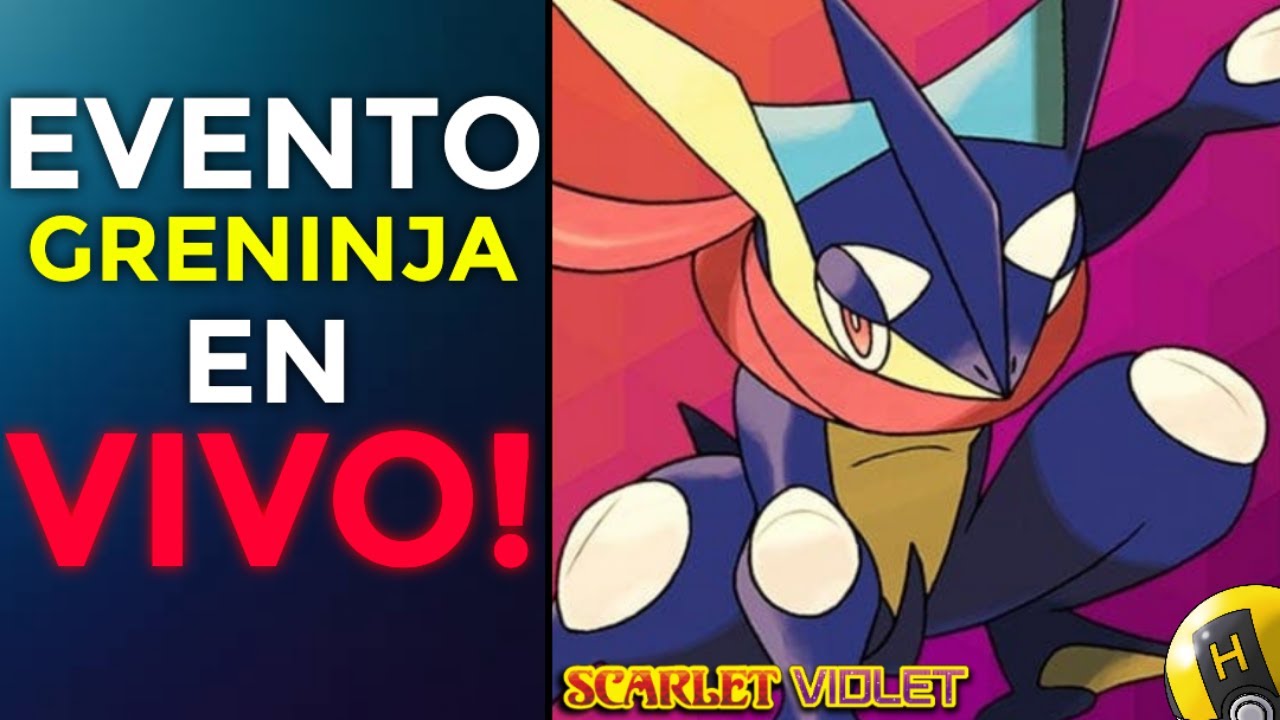 EVENTO GRENINJA En VIVO!🔴 Pok&eacute;mon Violet | HeddyGames