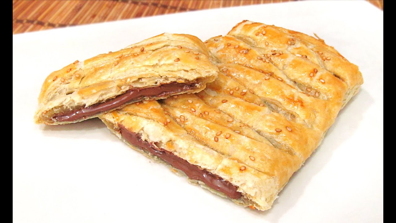 Trenza de Hojaldre con Chocolate