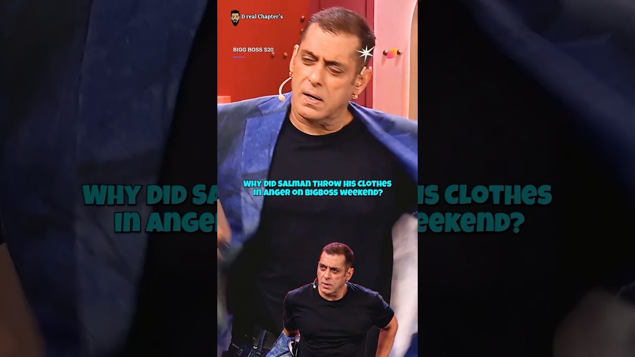 Why Did Salman Khan React So Strongly To Social Media On Bigg Boss 20? 👀 #salmankhan #biggboss