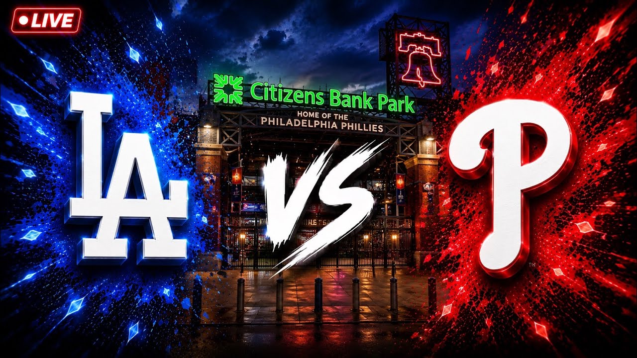 Los Angeles Dodgers vs Philadelphia Phillies MLB Live Stream Live Score
