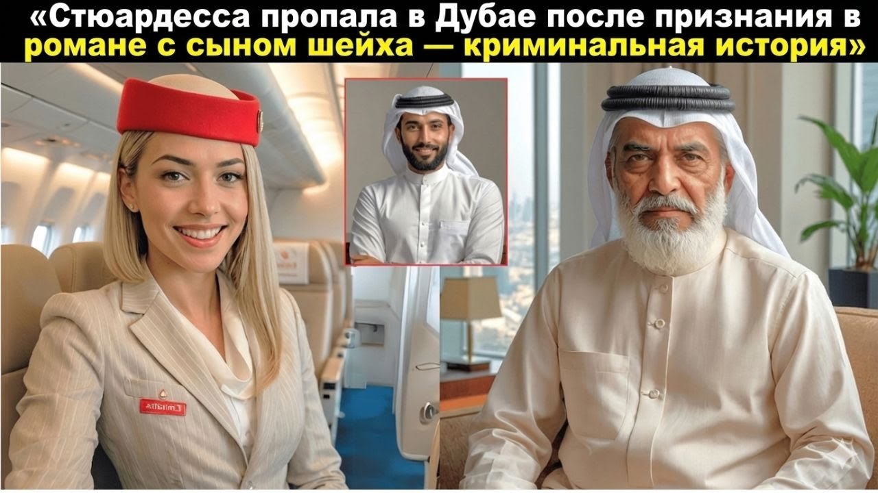 «Стюардесса пропала в Дубае после признания в романе с сыном шейха — криминальная история»