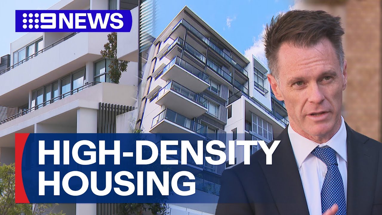 NSW high-density housing development policy comes into effect | 9 News Australia