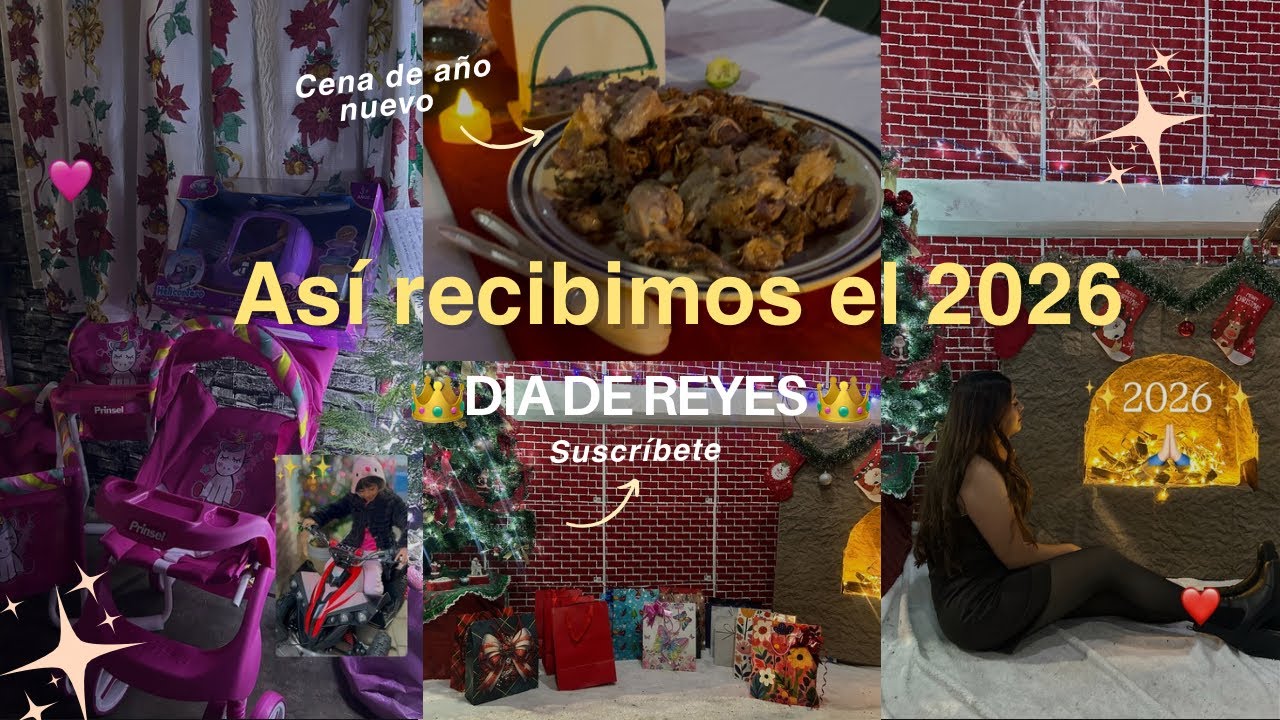 Así recibimos el 2026 ✨ / Llegaron los reyes 👑 / #vlog #reyes magos#parati #suscribete #unboxing 