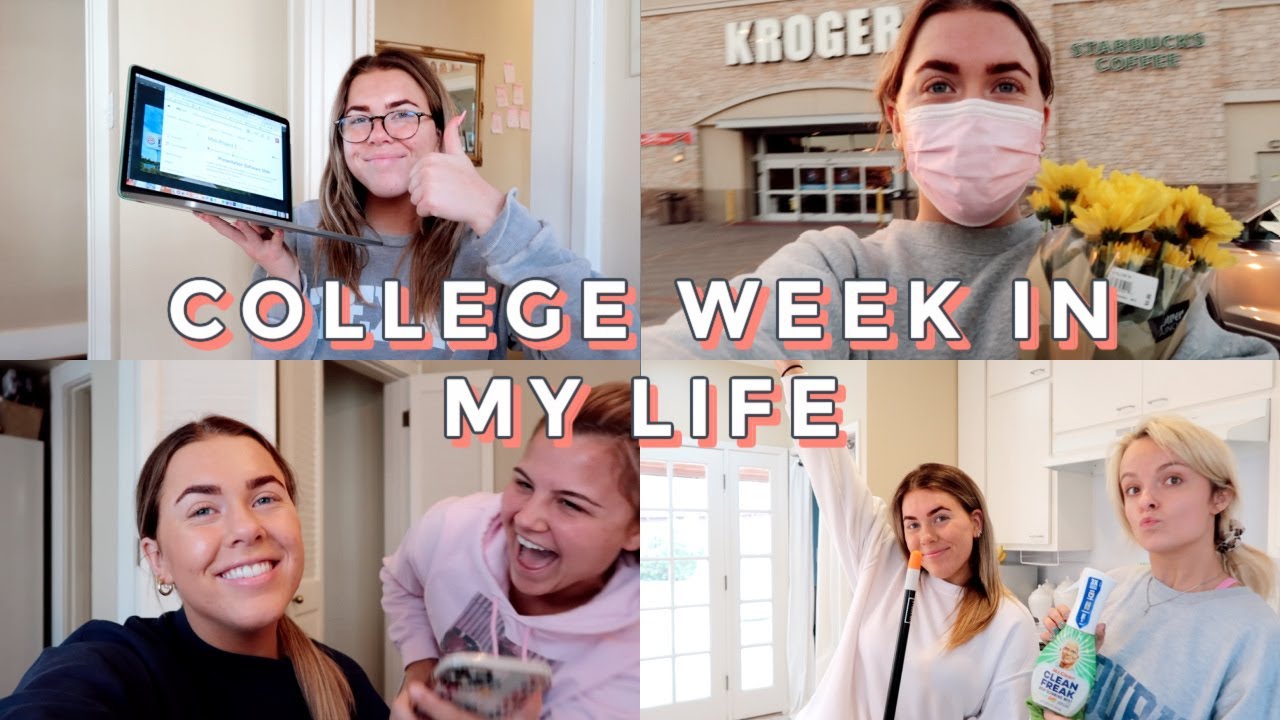 COLLEGE WEEK IN MY LIFE @ TCU *online classes*