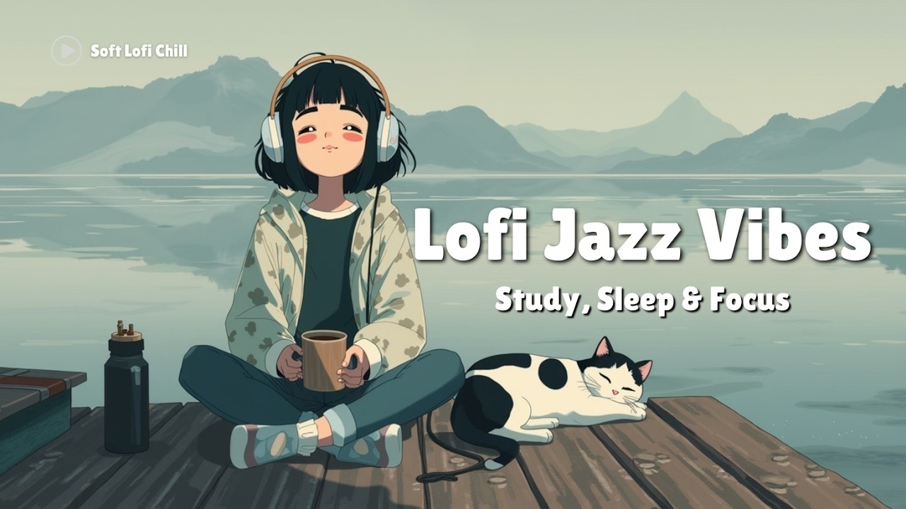 Вайбы Lo-Fi Джаза ~ Расслабляющие Бит для Учебы, Сна и Фокуса с Lofi Girl