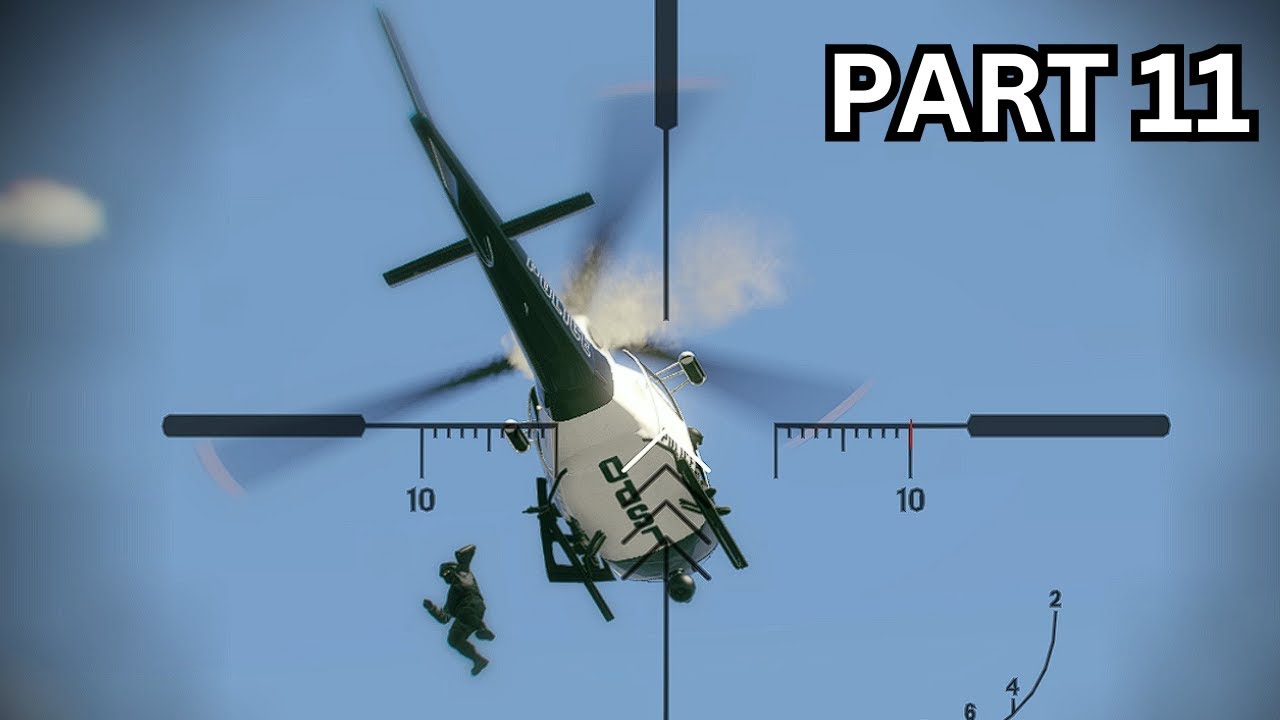 GTA 5 Shooting Sniper Police Helicopter | Gameplay 2023 Pt 11