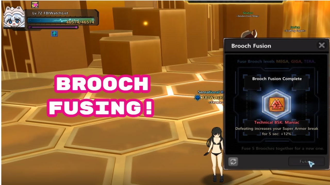 Brooch fusing :O Global server