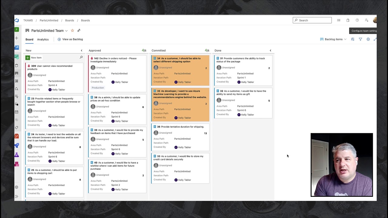 Azure DevOps | Customizing your Board