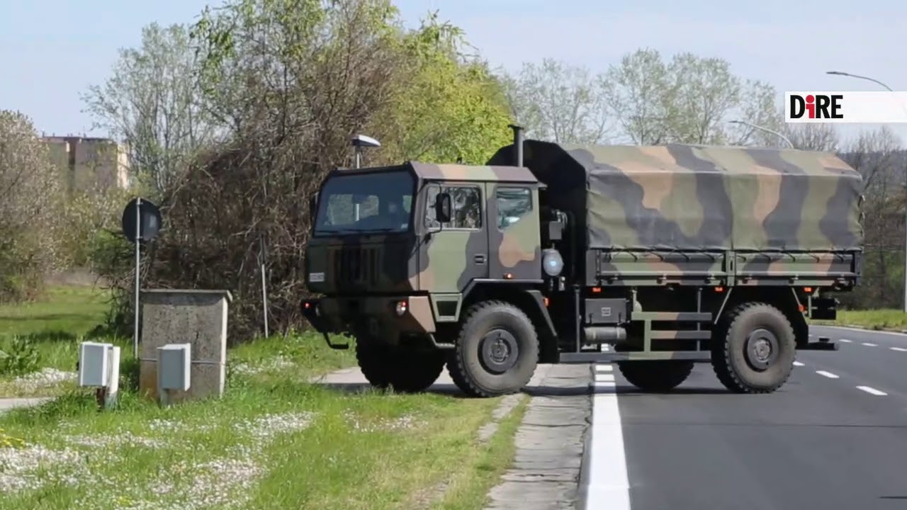 A Bologna arrivano altri mezzi militari con i defunti per Coronavirus