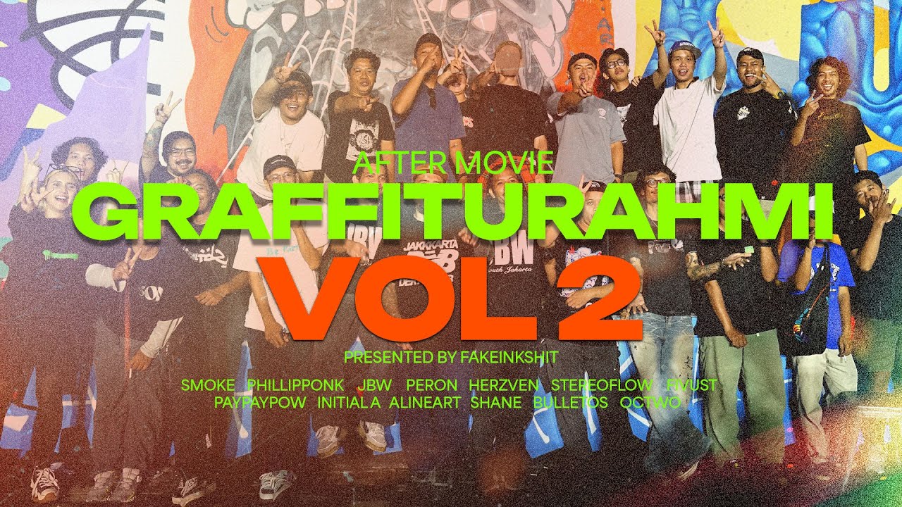 13 DIFFERENT WRITERS IS COMING, THEN IT'S TIME TO GRAFFITURAHMI VOL.2 ! - GRAFFITURAHMI