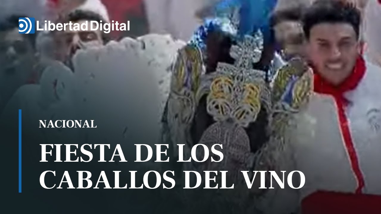 Día grande en la fiesta de los caballos del vino de Caravaca de la Cruz