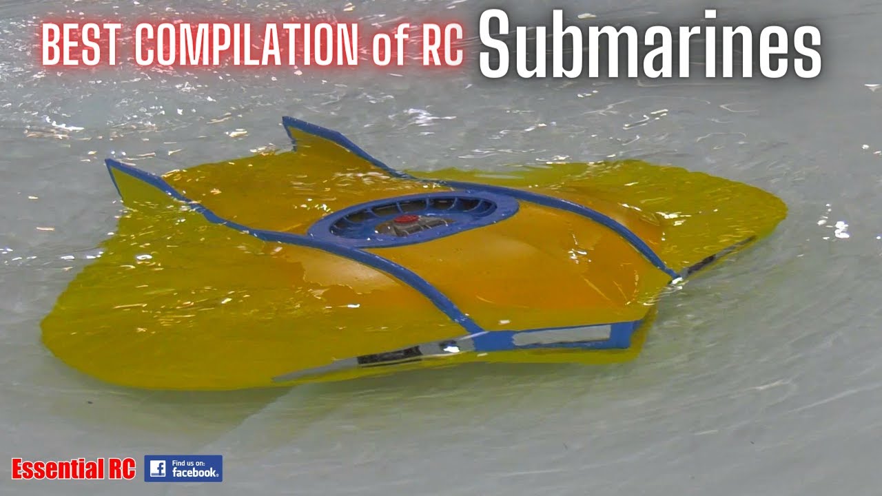 BEST COMPILATION of RADIO CONTROLLED (RC) SUBMARINES