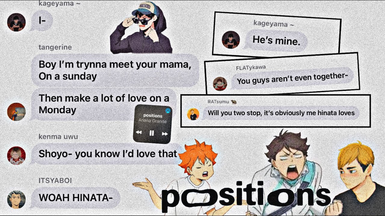 Haikyuu lyric prank ~ Hinata’s Harem... Hinata pranks his SiMps !?