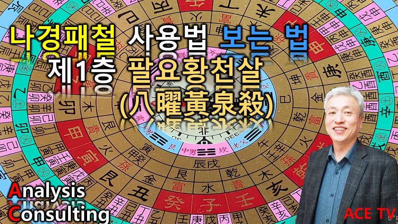 [부동산풍수연구] 나경패철 사용법 보는 법 1층 팔요황천살(八曜黃泉殺)ㅣ서경대 대학원 외래교수ㅣ협회 상담위원/전임교수 ACE 안호형 박사