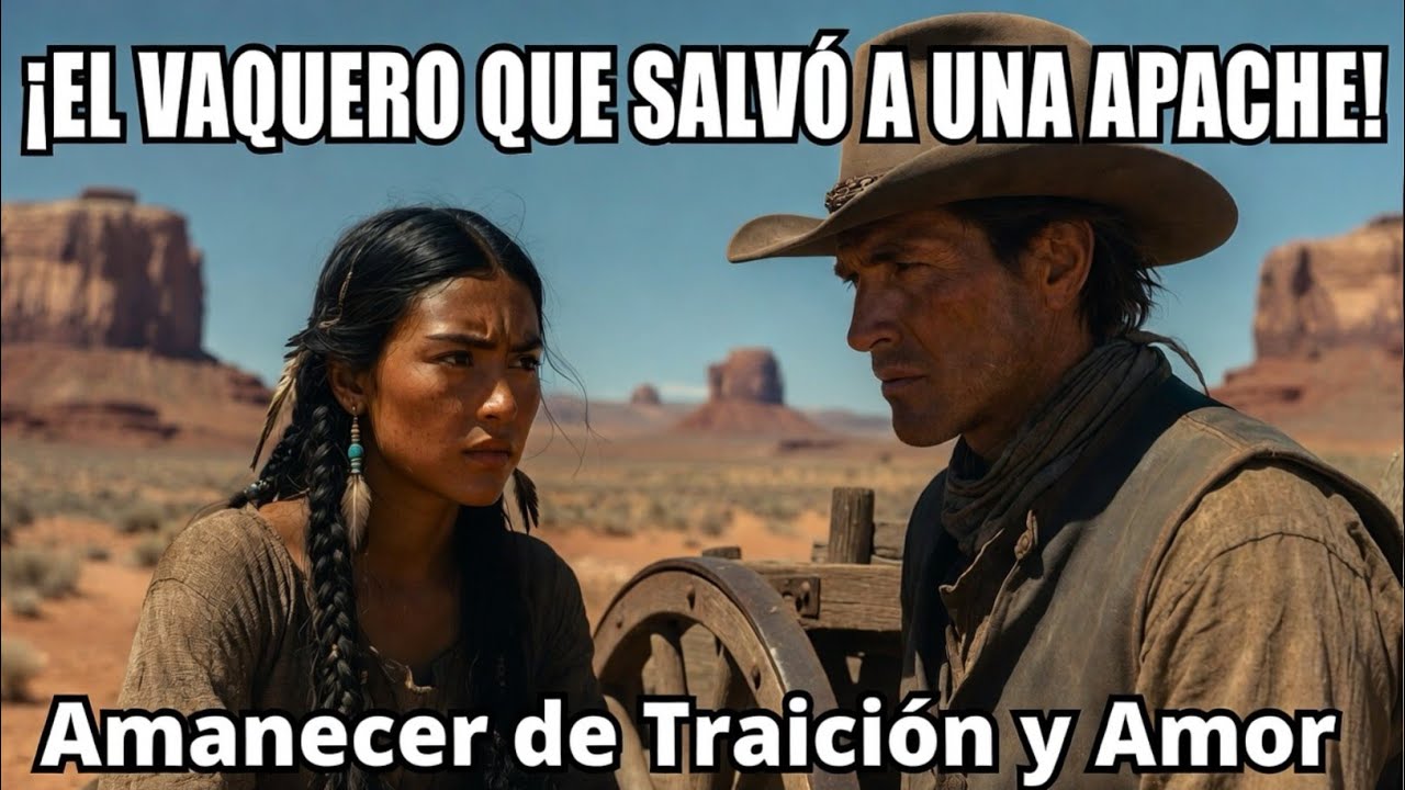 ¡EL VAQUERO QUE SALVÓ A UNA APACHE DE LA MUERTE! 😱 Amanecer de Traición y Amor en el Desierto 