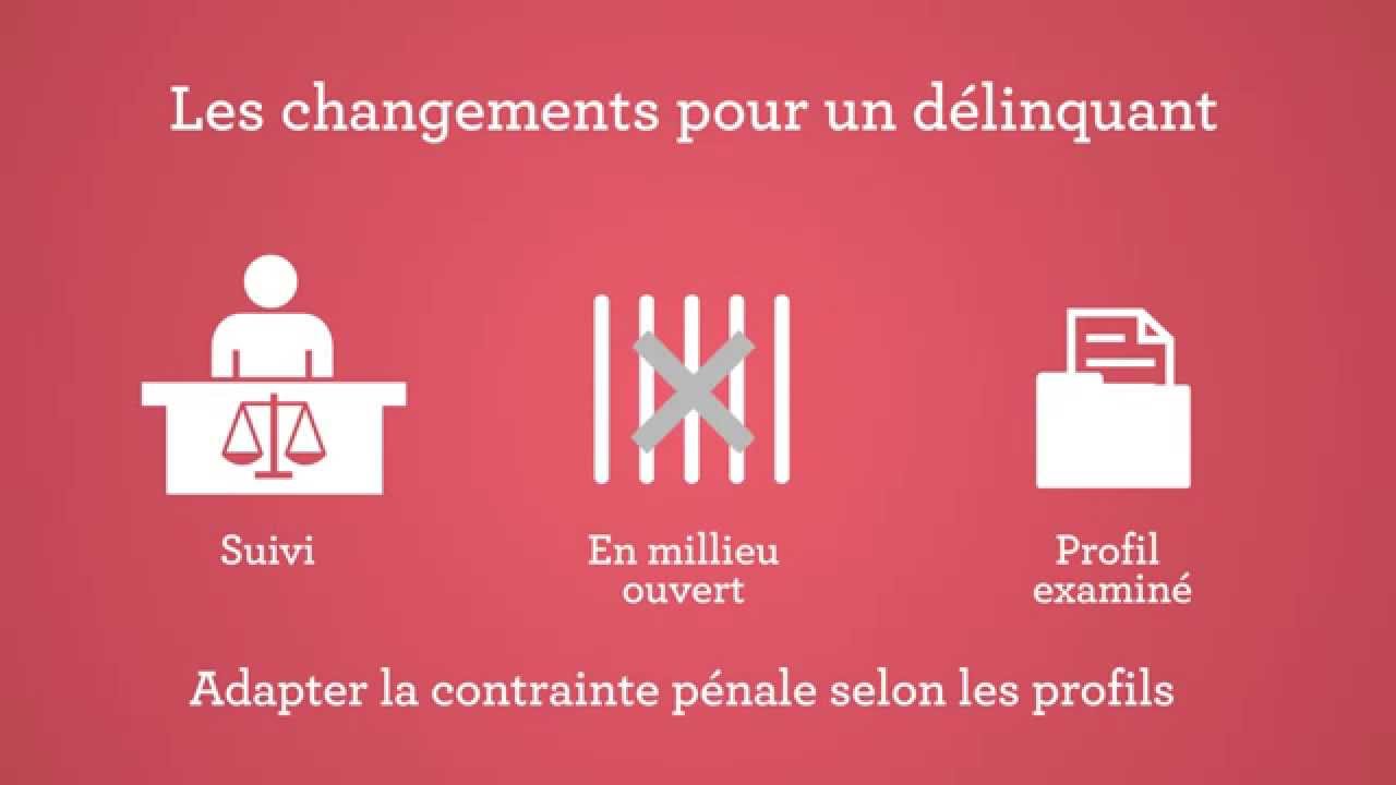 R&eacute;forme judiciaire : la contrainte p&eacute;nale expliqu&eacute;e en moins de 3 minutes