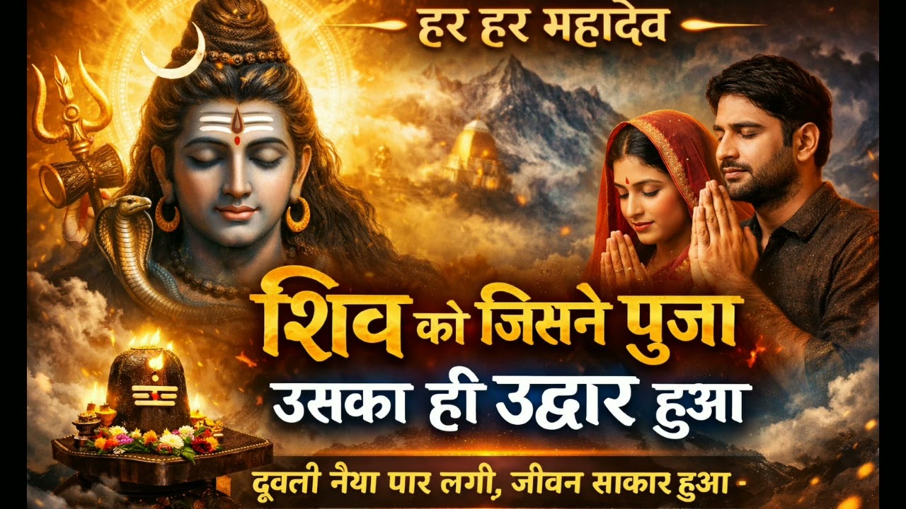 रूह को छू लेने वाला शिव भजन | शिव को जिसने पूजा उसका ही उद्धार हुआ | Har Har Mahadev