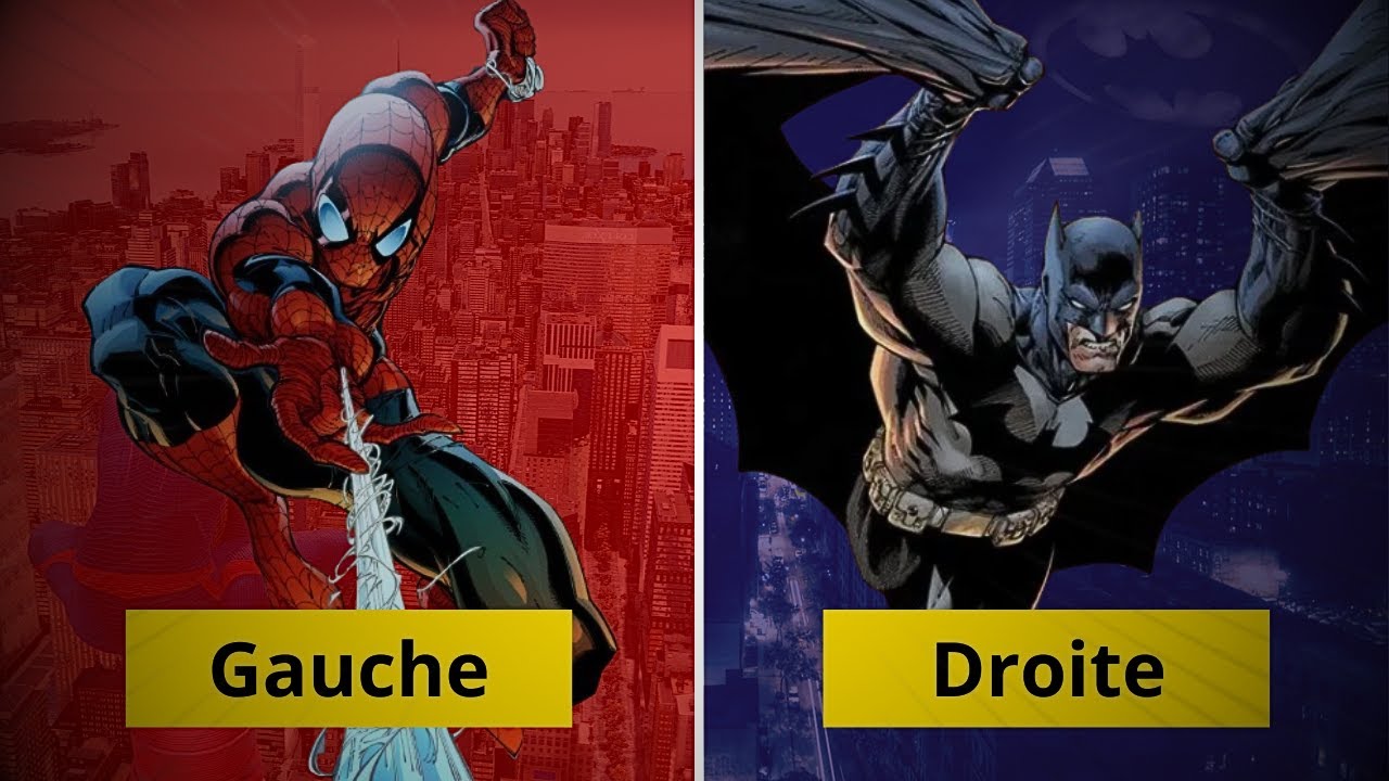 Les super héros sont ils de gauche ou de droite ?