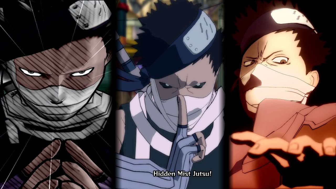 Zabuza Ultimate Jutsus Evolution in All Naruto Ultimate Ninja Series