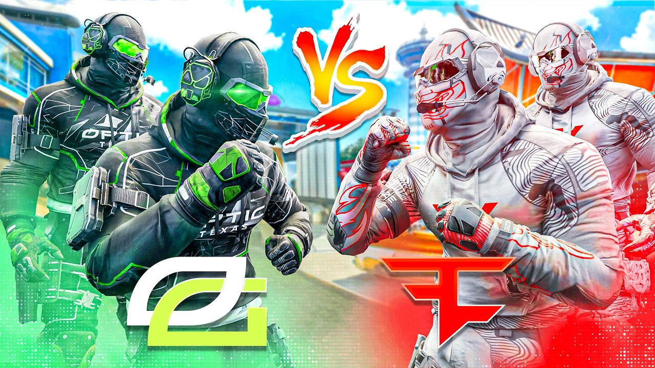 OPTIC GAMING ПРОТИВ FAZE CLAN 2 НА 2!