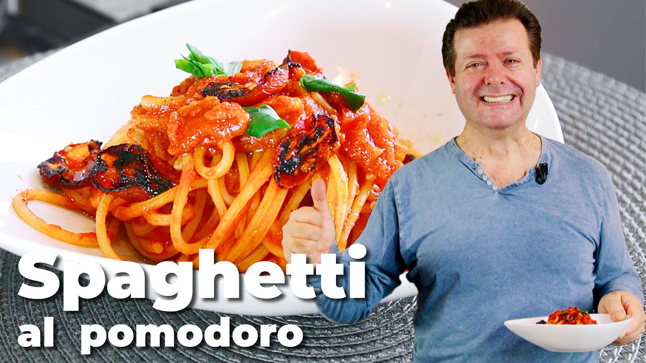 SPAGHETTI AL POMODORO - Semplici, con passata di pomodoro e tocco gourmet