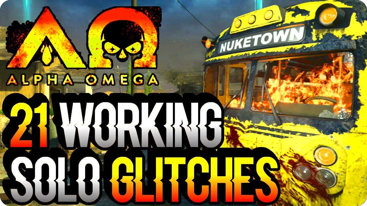 BO4 Zombie Glitches: 21 Working *Solo* Zombie Glitches "Alpha Omega" Black Ops 4 Zombie Glitches