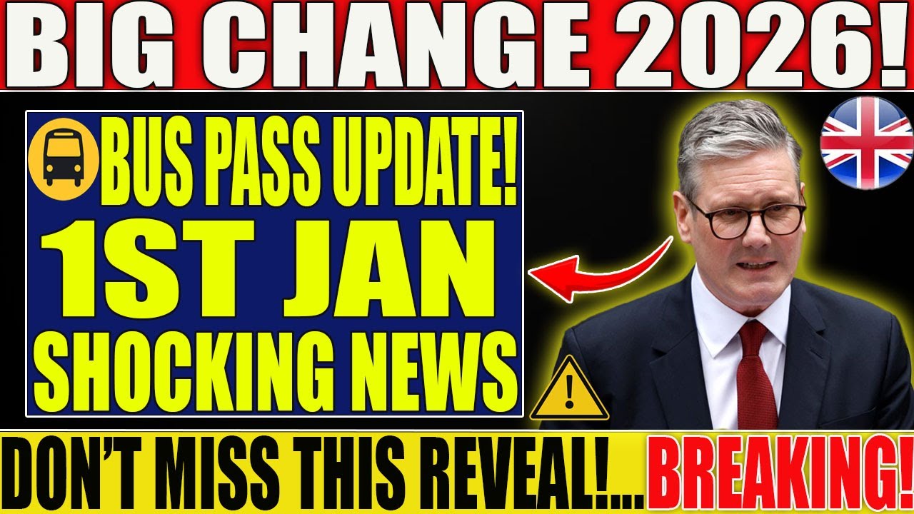 UK Government Travel News | Bus Pass Rules Change 2026 | Important for Pensioners