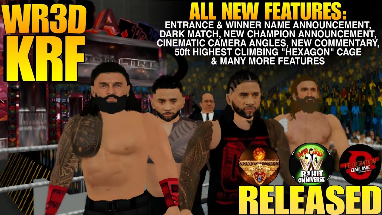[260 MB] WR3D 2K25 KRF MOD RELEASED|All New Features|Wr3d New Mod|Download Link In Description|#WR3D