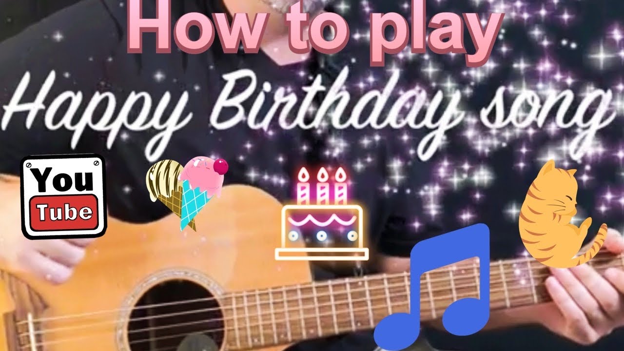 how to play happy birthday on guitar happy birthday guitar tutorial guitar lesson with Steve Ettling
