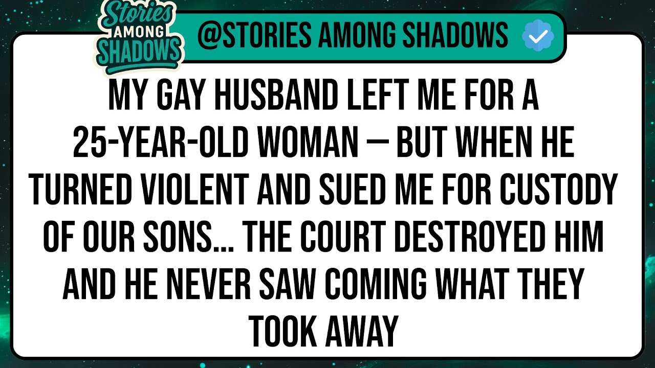 My Gay Husband Left Me For A 25-Year-Old Woman — But When He Turned Violent And Sued Me For ...
