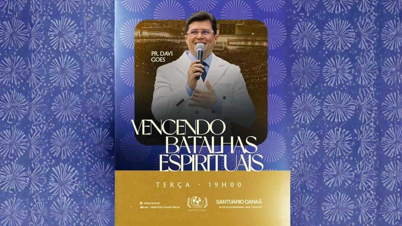 VENCENDO BATALHAS ESPIRITUAIS - PR. DAVI GOES - 27/01/2026