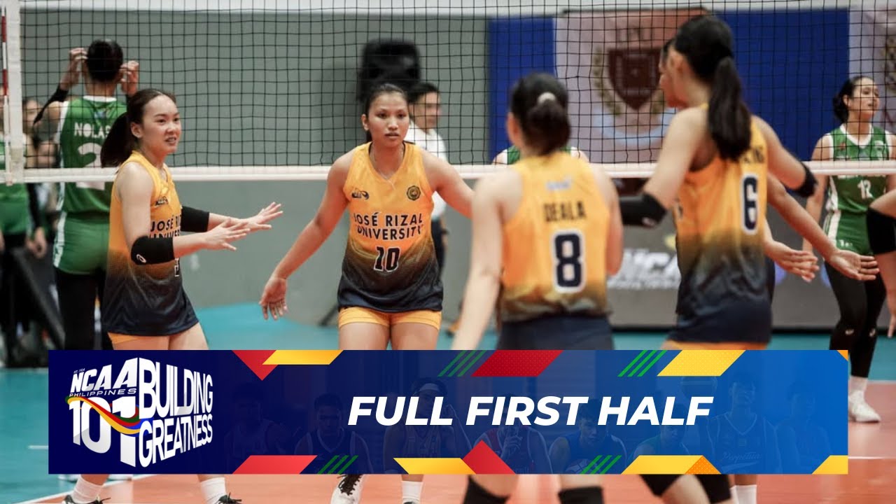 FULL FIRST HALF - JRU Lady Bombers vs Benilde Lady Blazers | NCAA Season 101