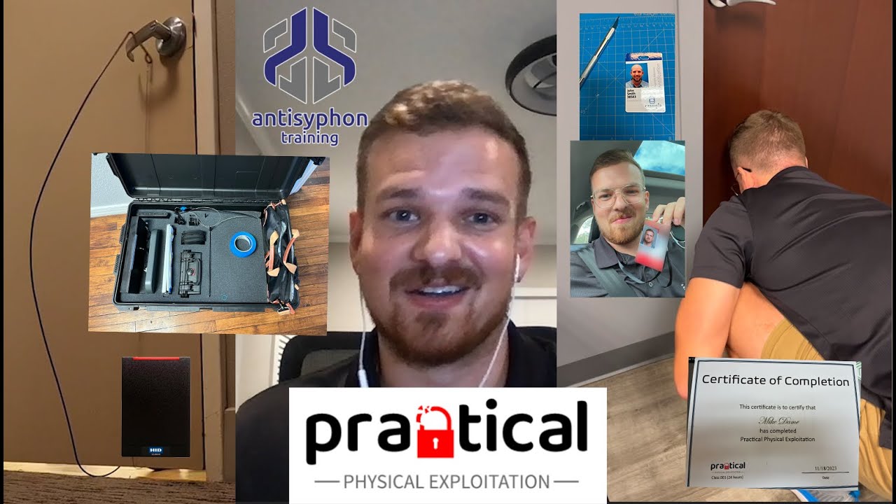 Practical Physical Exploitation PPE (Antisyphon) - 3 Day In Person Course and Training Review