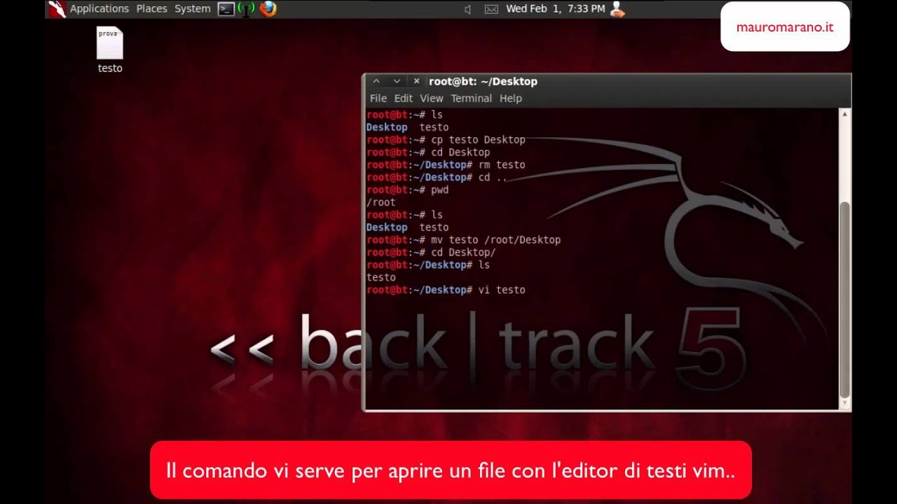 [Backtrack 5] 1 Introduzione a backtrack