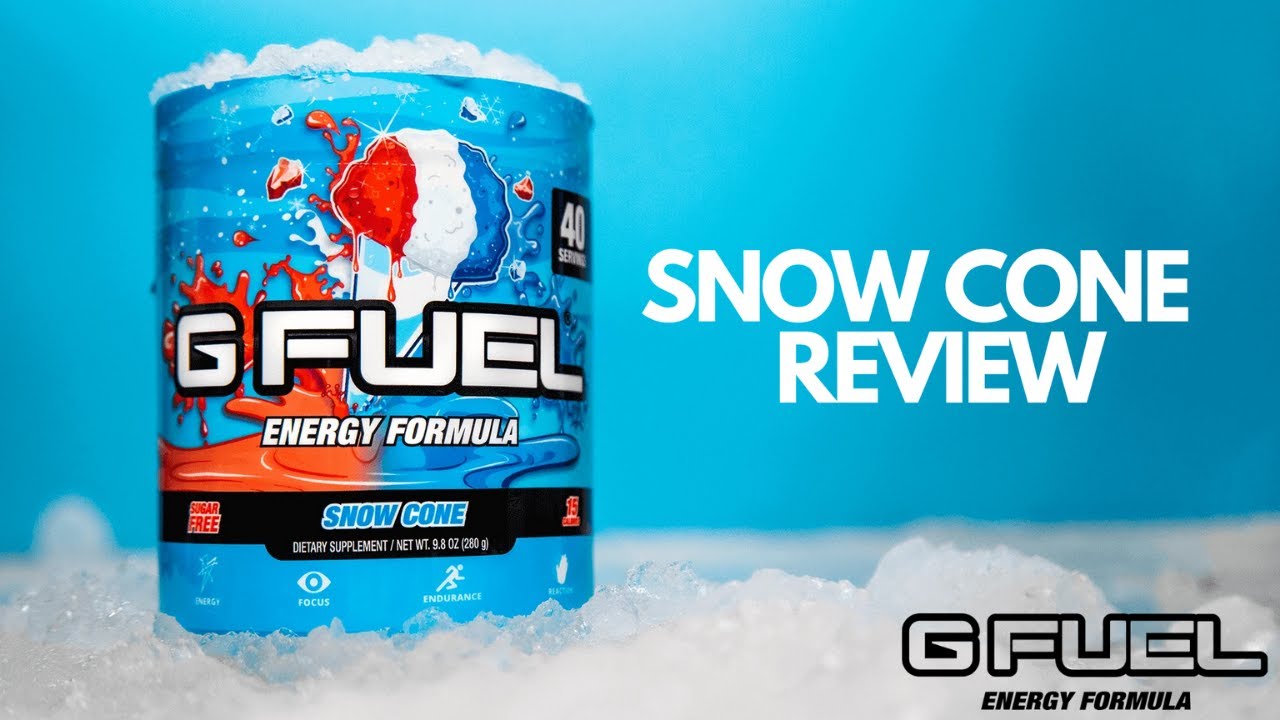 The Best GFUEL Flavor I've had so far... | Snow Cone Gfuel Review