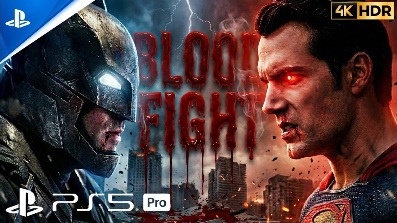 Batman vs Superman | First Blood Match | Ultimate Rivalry | WWE 2K25 4K