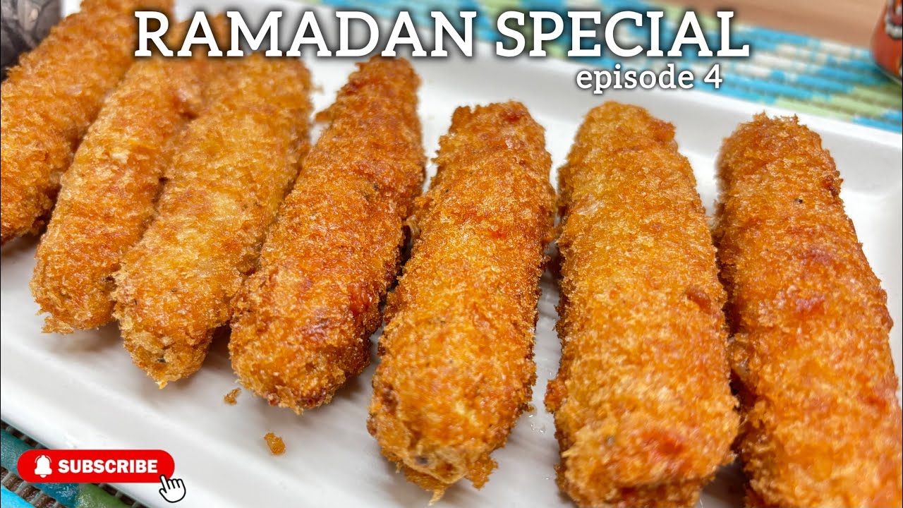✨Ramadan Special Ep-4 | Chicken Cheesy Rolls✨| Easy Iftar Recipe| ZaikawithZahida | Lucknow, India