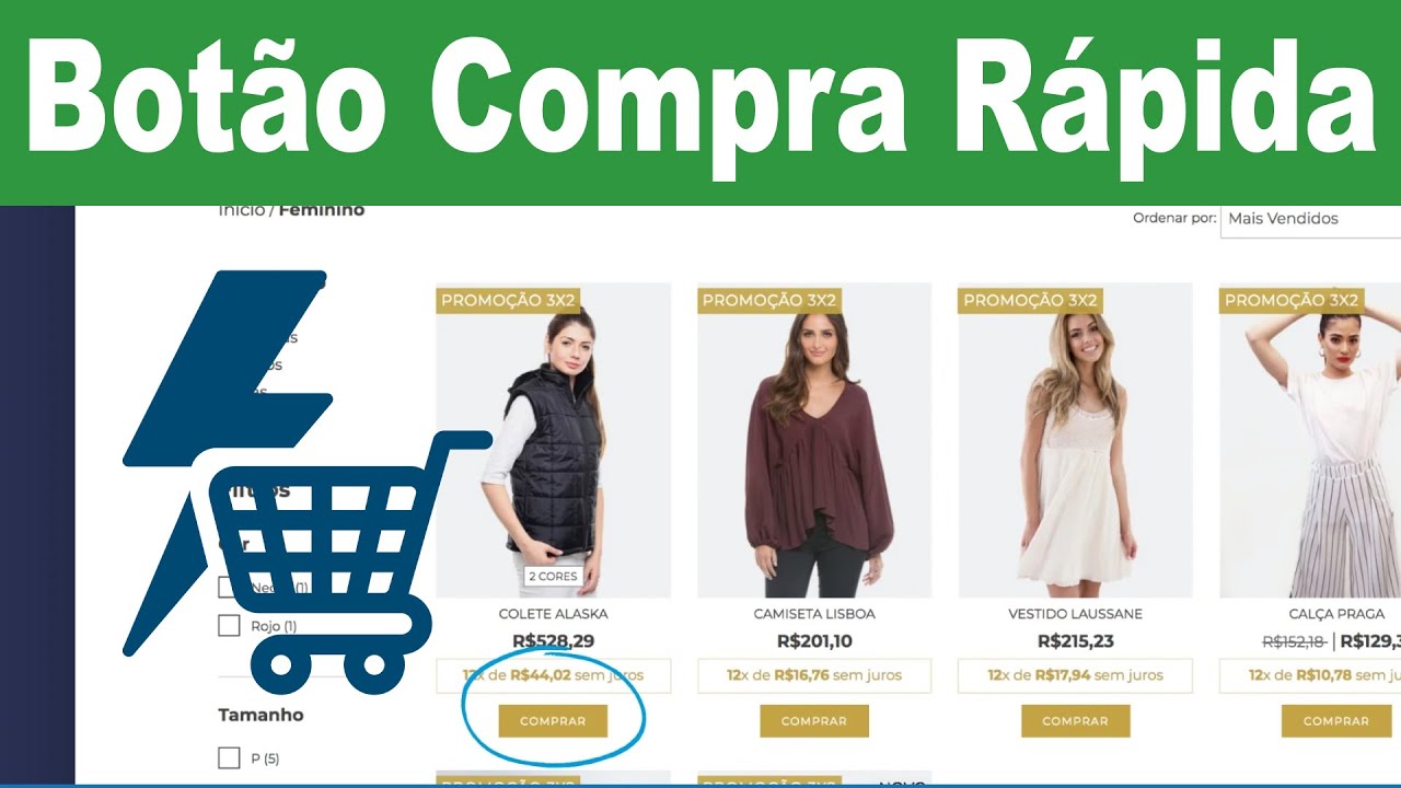 Como ATIVAR o BOTÃO COMPRA RÁPIDA na sua Loja Virtual Nuvemshop
