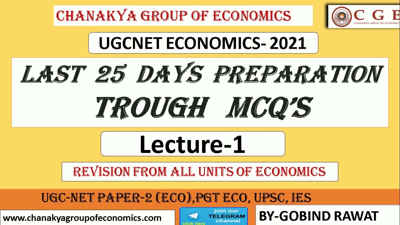 Lecture-1 Last 25 days prepration.