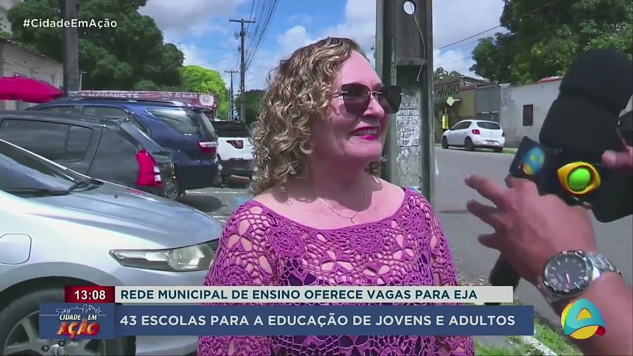 Cidade em Ação - Rede Municipal de ensino oferece vagas para o EJA