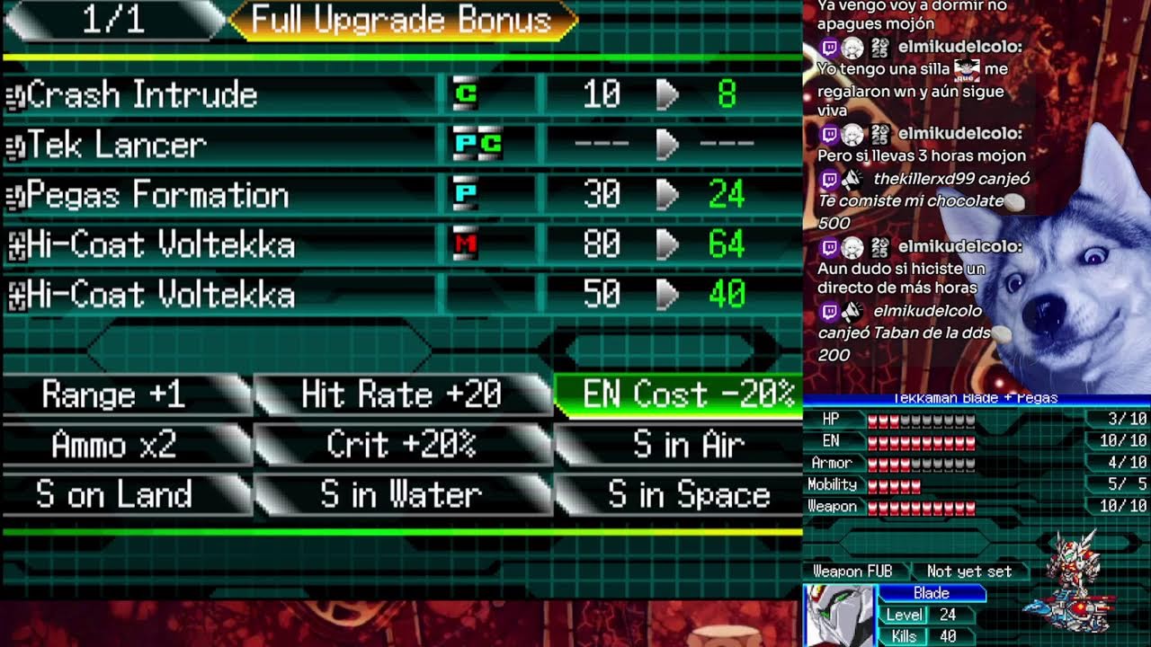 Que pasaria si el Super robot wars W fuera tu papa?