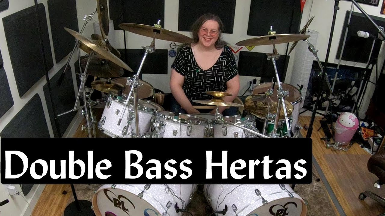 Double Bass Herta Lick Drum Lesson