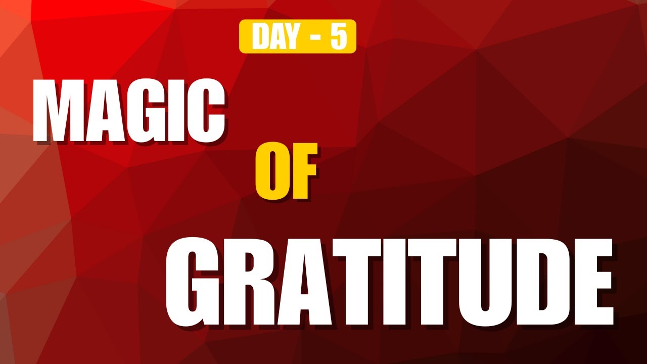 The Magic of Gratitude | Learn English Vocabulary & Life Lessons | English Speaking Practice