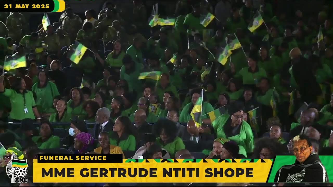 [WATCH LIVE] Funeral Service of Mme Gertrude Ntiti Shope