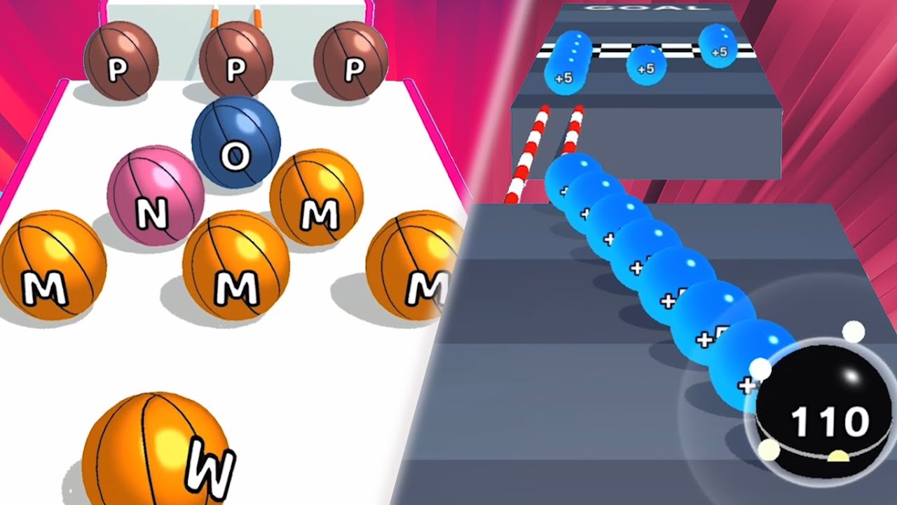 🆚 AZ RUN vs CALCULATE BALL All Levels Gameplay Walkthrough Android, iOS 1