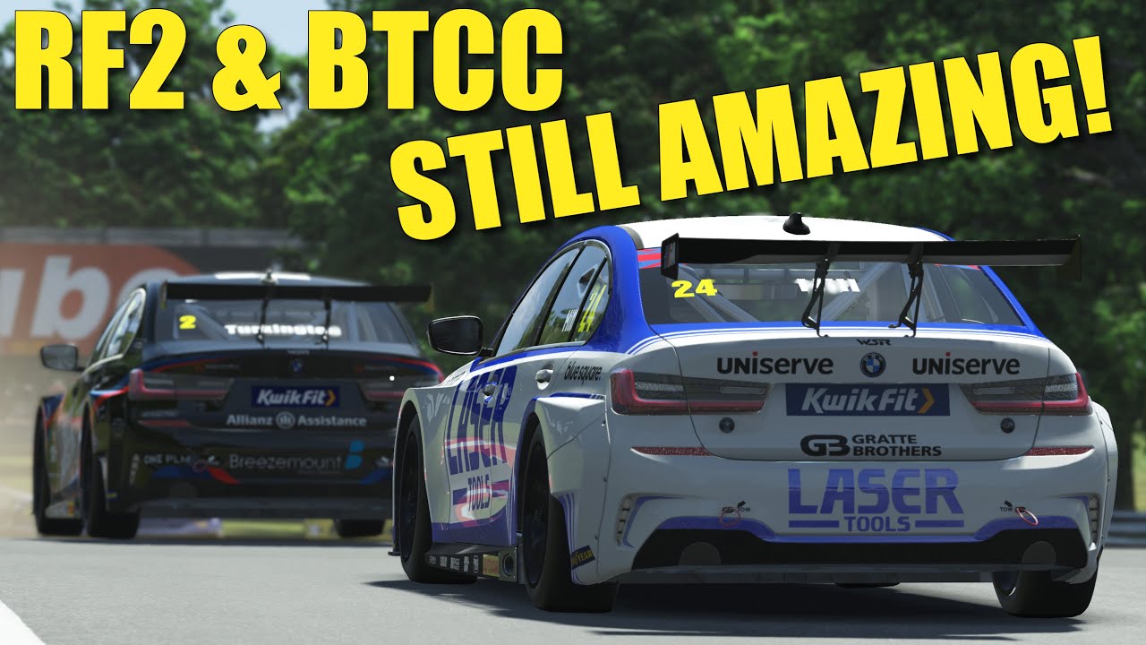 I'd forgotten HOW MUCH FUN this was! | RF2 LFM BTCC at Oulton Park