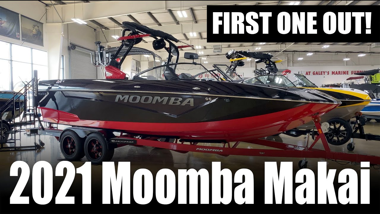 The FIRST 2021 Moomba Makai wake surf boat is straight legit.