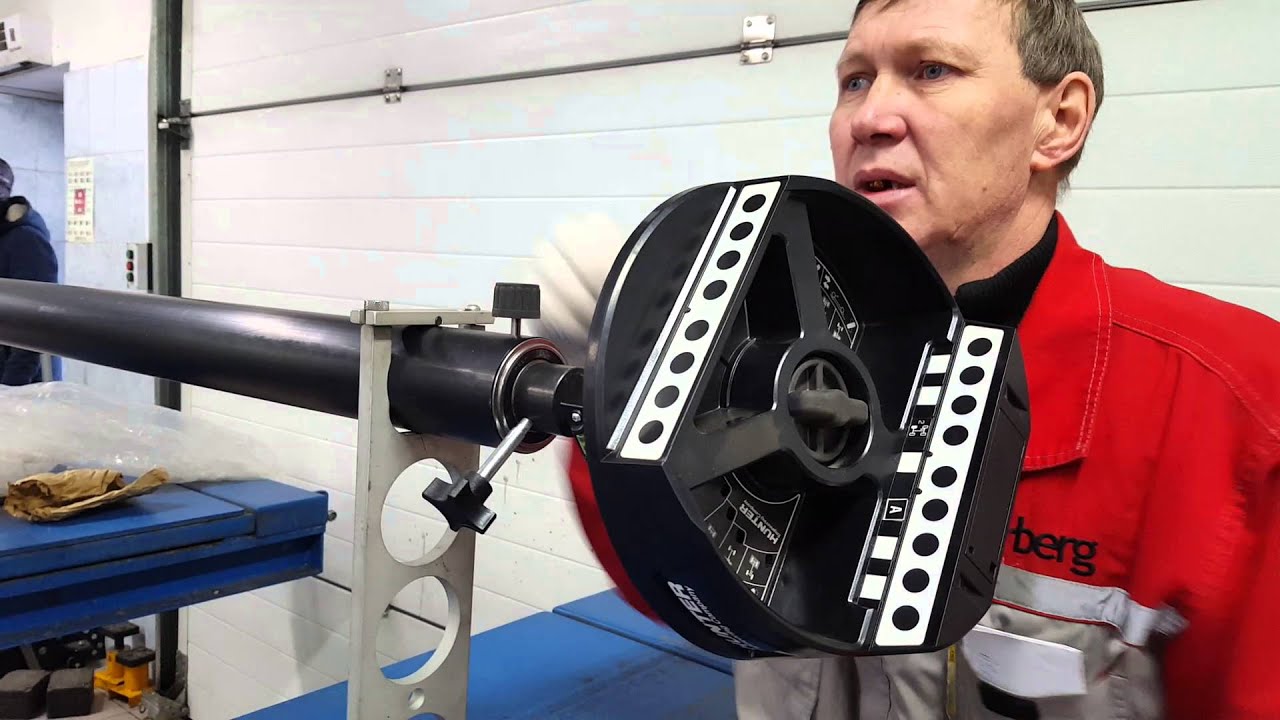 Калибровка 3D стенда сход-развала HANTER